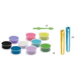 DJECO DJ08663 Colored Sands- Dazzling Birds Novelty