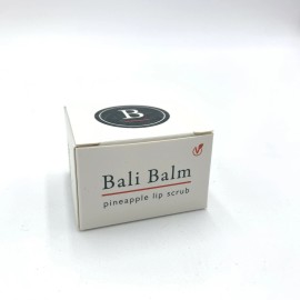 Bali Balm Pineapple Lip Scrub BoxyCharm 15ml Vegan New