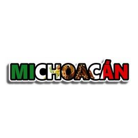 Kramer sticker's shop Mexico Michoacan (15 х 3.5)Inch Sticker for Car Vinyl Decal Window Truck Window Car Bumper Sticker Laptop Decal Motorcycle Helmet
