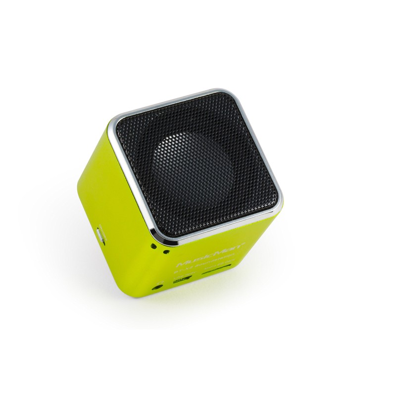 MusicMan mini Wireless Soundstation BT-X2 (MP3 Player, Bluetooth) grün