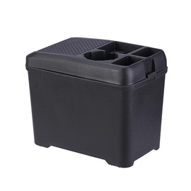 JSCARLIFE Cost-Effective Interior Trash Can for Vehicle Multi-Functional Storage Box Beverage Cup Holder Automotive Garbage Bin Trash Container