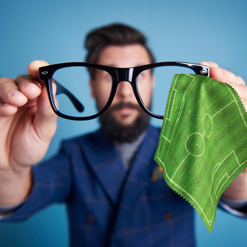 Inkognito Cleaning Cloth for Spectacles Football Pitch
