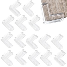 Safety Corner Protectors Guards, 15Pcs Baby Proofing Safety Corner Clear Furniture Table Corner Protection, Child Soft Table Corner Protectors for Kids