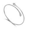 Philip Jones Silver Plated Teardrop Bangle