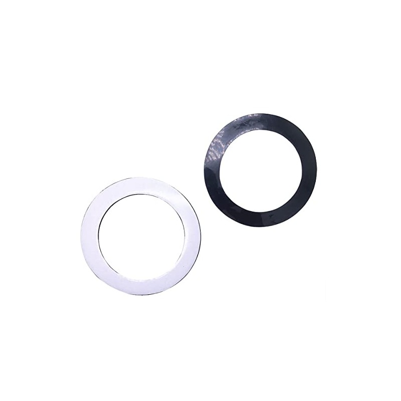 TUOREN 2 Pieces Drum Head Port Hole Cuttering Template Ring