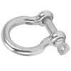 Bow Shackle, Great Load Capacity 304 Stainless Steel 10Pcs D