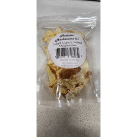 Dried Lion's Mane Mushrooms | Grown in the USA | Vegan | Non-GMO | Gluten Free (1 Ounce)