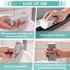 6 Pack Damp Dusting Sponge Duster, Grey Dust Cleaning Sponge,