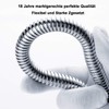 D&D 1.5 m premium stainless steel shower hose, flexible shower