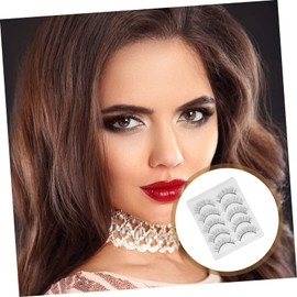 Baluue 25pairs Eyelashes Chemical Fiber Lashes for Makeup for Weddings Photoshoots Daily Use Comfortable Reusable Lashes