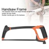 Hacksaw Frame 12in Adjustable Aluminum Alloy Hand Saw Frame Rubber