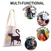 JXGZSO Kamala Cat Tote Bag Madam President Tote Bag Cat
