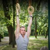 MonkeyTail Hangboard Fingerboard Climbing Rings Finger Strength Device for Pull-Ups