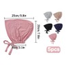 Hitopin 5PCS Islamic Muslim Under Hijab Cap, Women Hijab Undercap,