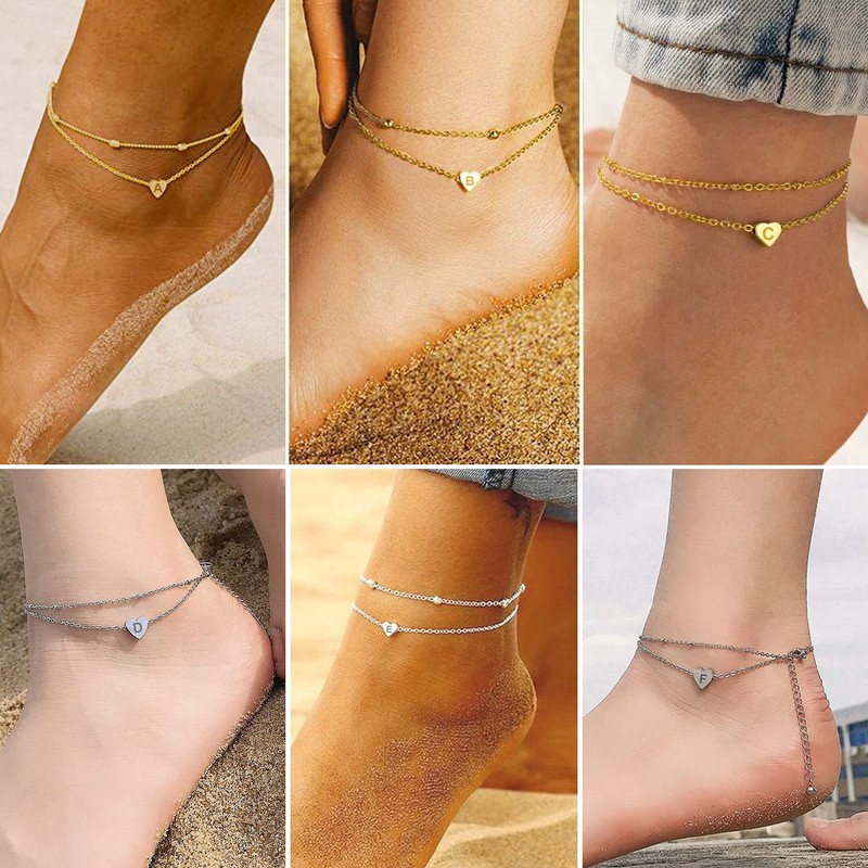 PROSTEEL Boho Ankle Bracelet Minimalist Beach Jewelry
