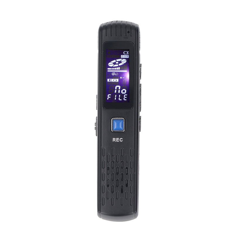 Digital Voice Recorder Noise Reduction 8GB MP3 Player 220mAh 3.5mm