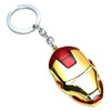 Man of Iron Keyring Metal Super Hero Keychain Mask Comics