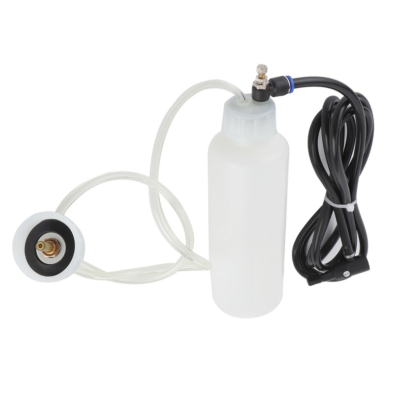 Car Brake Bleeding Clutch Fluid Bleeder Kit Vacuum Pump 500ml