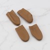 eMagTech 10Pcs Brown Needle Felting Leather Finger Protector Needle Felting