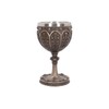 Nemesis Now B4507N9 Grail 17cm Chalice, Resin w/Stainless Steel, Bronze