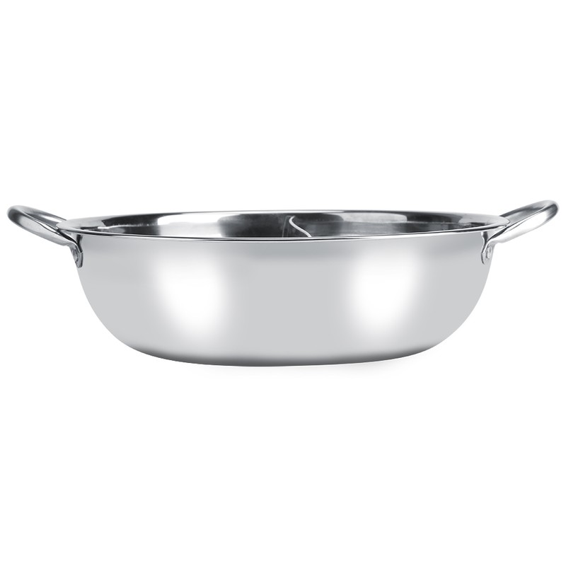 Thick Stainless Steel Hot Pot Two Flavor Separation Induction Cooker