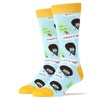 Oooh Yeah Men's Luxury Combed Cotton Crew Socks-Nice Men-Happy Tree