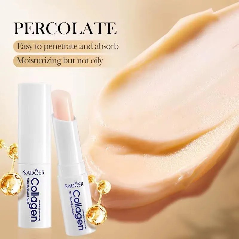 Bálsamo Labial Colágeno 10x - Antigrietas E Hidratante 1pc