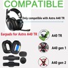 Yaowanguan A40 TR Ear Pads Replacement Ear Pads Headbands for