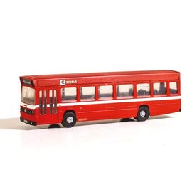 Model Scene 5142 Leyland National Bus Vari-Kit Red