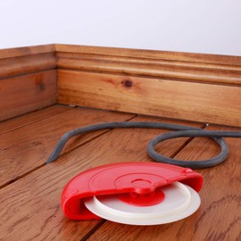 Draughtex Floorboard & Skirting Board Insulation, Floor Gap Filler Draught Excluder - Thick 6-11mm 10m roll