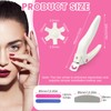Falsche Acryl-Nagelknipser Vielseitig, False Nail Tip Cutter Kit, Professionell Acrylnagelschneider