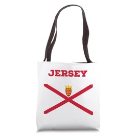 Jersey Channel Islands Flag Tote Bag