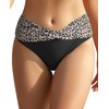 SHEKINI Bañador de Bikini para Mujer con Parte Inferior Torcida