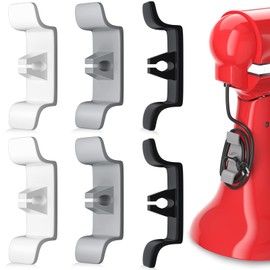 Cord Organizer for Appliances 6 Pack, Kitchen Appliance Cord Winder Cord Holder Cable Organizer, Essential Appliance Cord Organizer Stick On Blender, Mixer, Coffee Maker, Air Fryer, Pressure Cooker