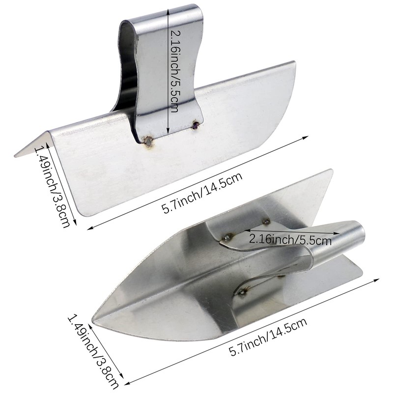 A Pair Drywall Corner Tool,Inner Outer Wall Corner Trowel Plastering