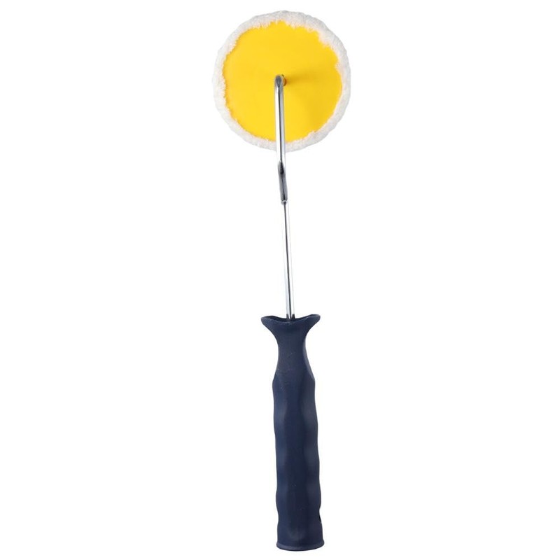 Urjumpea Paint Roller Pipe Paint Roller with Frame Corner Paint
