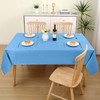 Homaxy Table Cloth Rectangular 130x160 cm, Washable Polyester Jacquard Tablecloth,