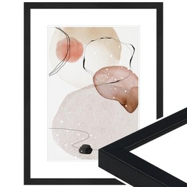 WANDStyle Modern I H950 Picture Frame Classic Wooden Picture Frame Made in Germany