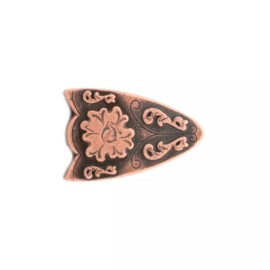 Stecksstore Dual Cactus Belt Buckle Tip Antique Copper Plate 3/4" 3426-10