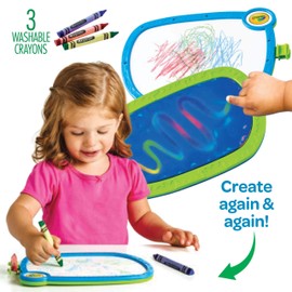 My First Crayola Double Doodle Board, Drawing Tablet, Toddler Toy, Gift
