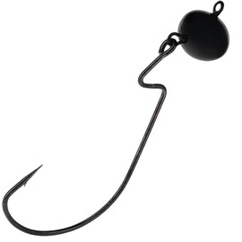 Reaction Tackle Lead Football Swing Jig- 3/4 oz- Black (5 Per Pack)