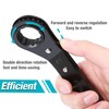DURATECH 1/2 Inch x9/16 Inch Double Offset Box End Reversible