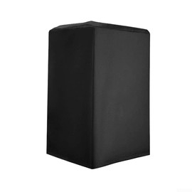 Protective Speaker Cover Dust-Proof Waterproof Audio Equipment Shield Upright Speaker Bag for Outdoor, Multiple Sizes, Black(15 * 16.5 * 26.5inch)