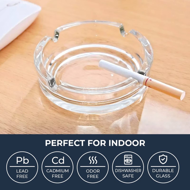 Konzept 11 - Glass Ashtray (Pack of 6) | Glass