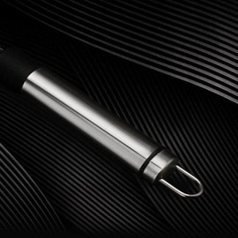 HomeDecTime Kitchen Stainless Steel Half-Moon Pan Strainer Pot Drainer Pasta Strainer