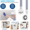 Universal Washing Machine Cold Water Inlet Pipe, 1.5M Universal Inlet