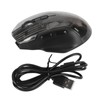 Gaming Mouse 2.4G Wireless Bluetooth Wired USB Transparent 3 Mode