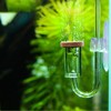Acrylic Transparent CO2 Diffuser Atomizer Bubble Counter for Aquarium Plants