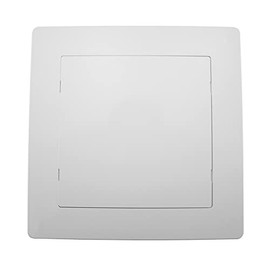Jones Stephens 8" x 8" Snap-Ease White Plastic Access Panel