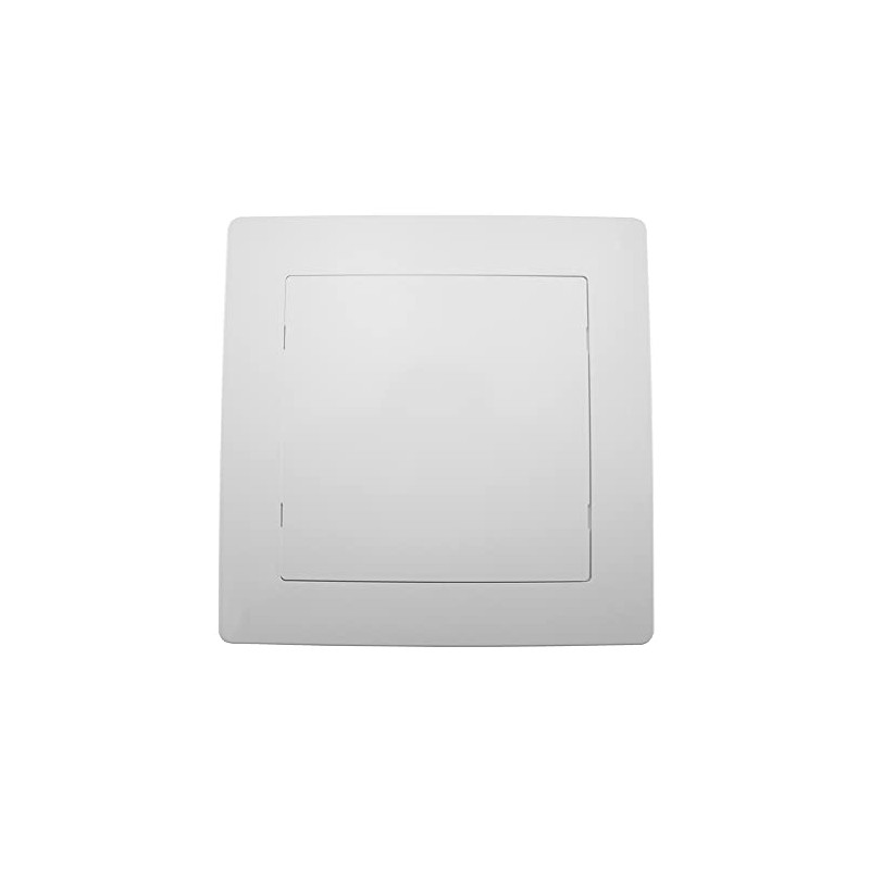 Jones Stephens 8" x 8" Snap-Ease White Plastic Access Panel